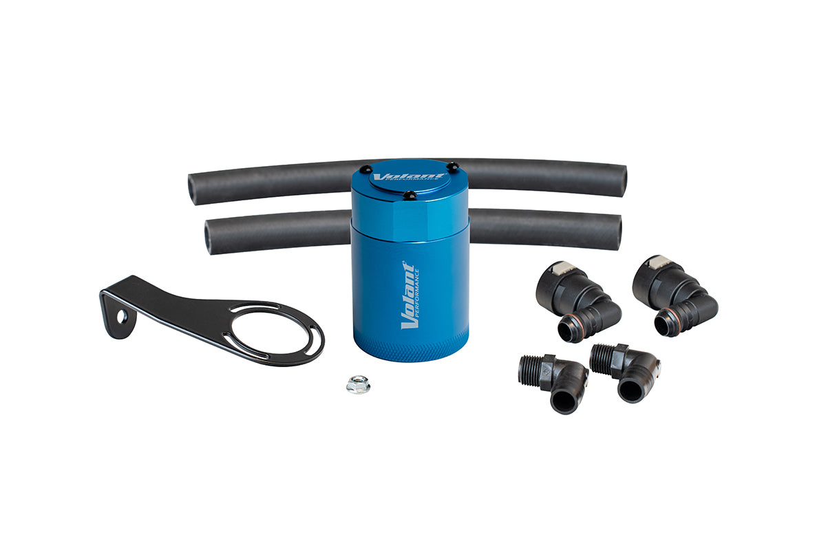 Aluminum Oil Catch Can w/ Bracket (VC0012) 2021-2025 Ford Bronco 2.7L Turbo