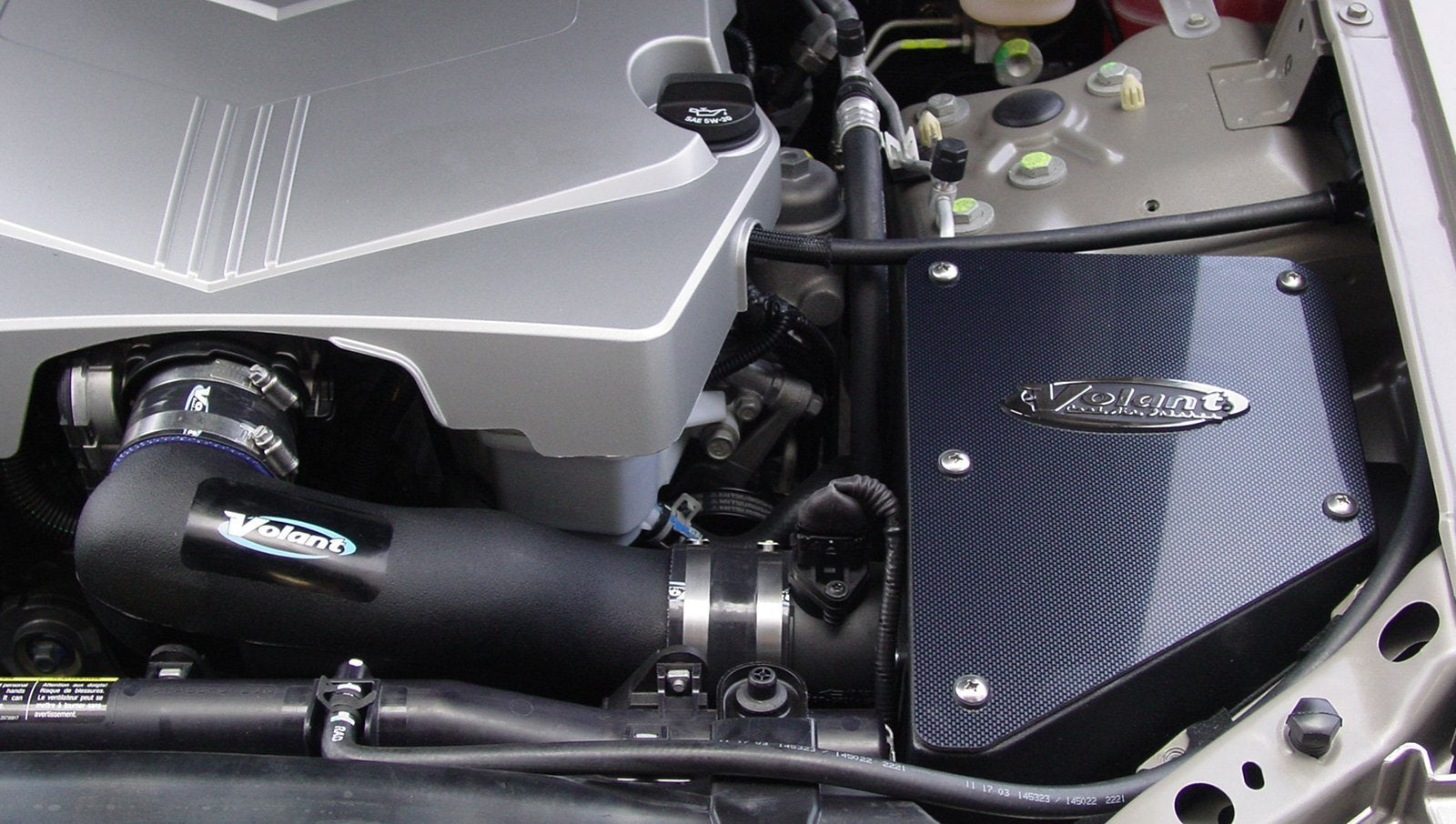 Closed Box Air Intake (15636C) 2004-2006 Cadillac CTS V6 Volant  Performance