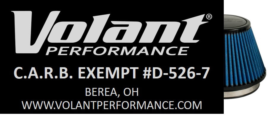 19537 CARB EO Sticker (D-526-7) 2011-2014 Ford Mustang 3.7L V6