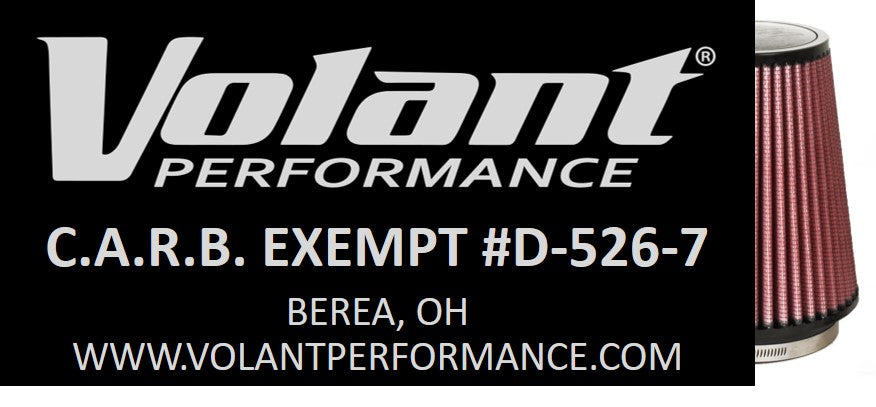 16067 CARB EO Sticker (D-526-7) 2010-2012 Dodge RAM 2500, 3500HD 6.7L I6 Cummins