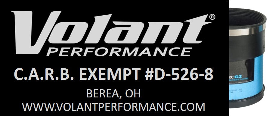 176386 CARB EO Sticker (D-526-8) 2007-2011 Jeep Wrangler JK 3.8L V6